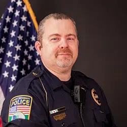 SGT David Manseau, Regent University Police Department Training Division.