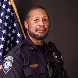 Captain William Oliver, Regent University Police Department Patrol Division Commander.