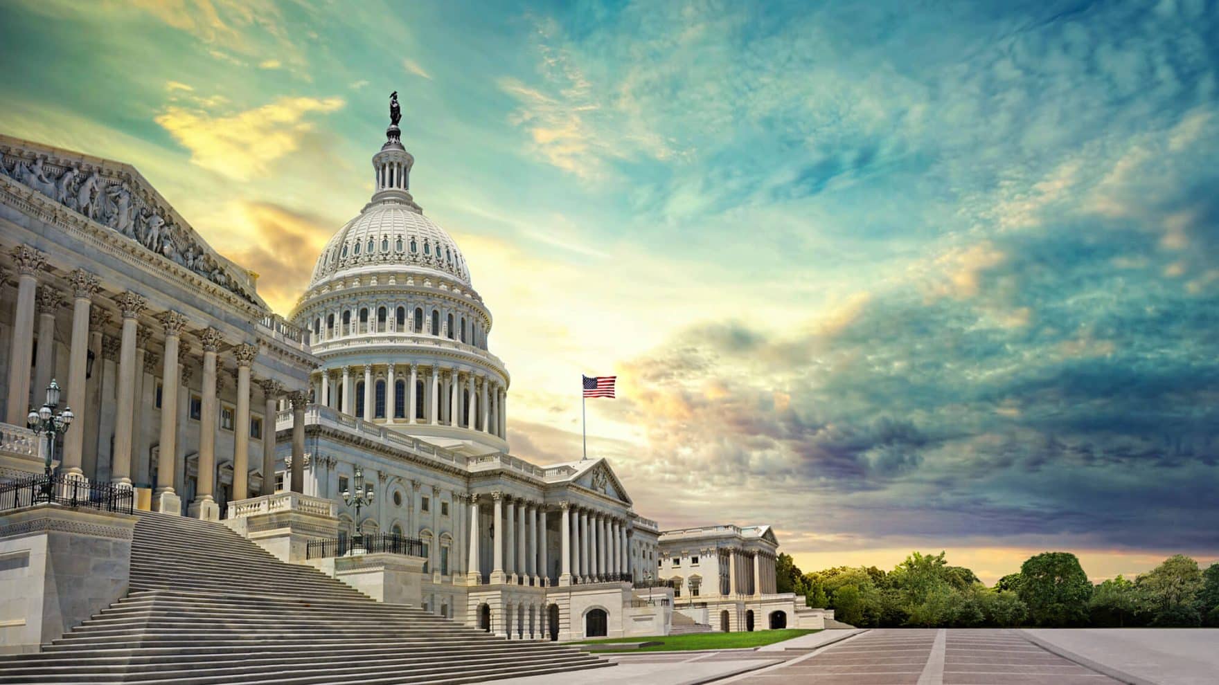 The Supreme Court and U.S. Capitol: Explore the PhD in Government at Regent University.